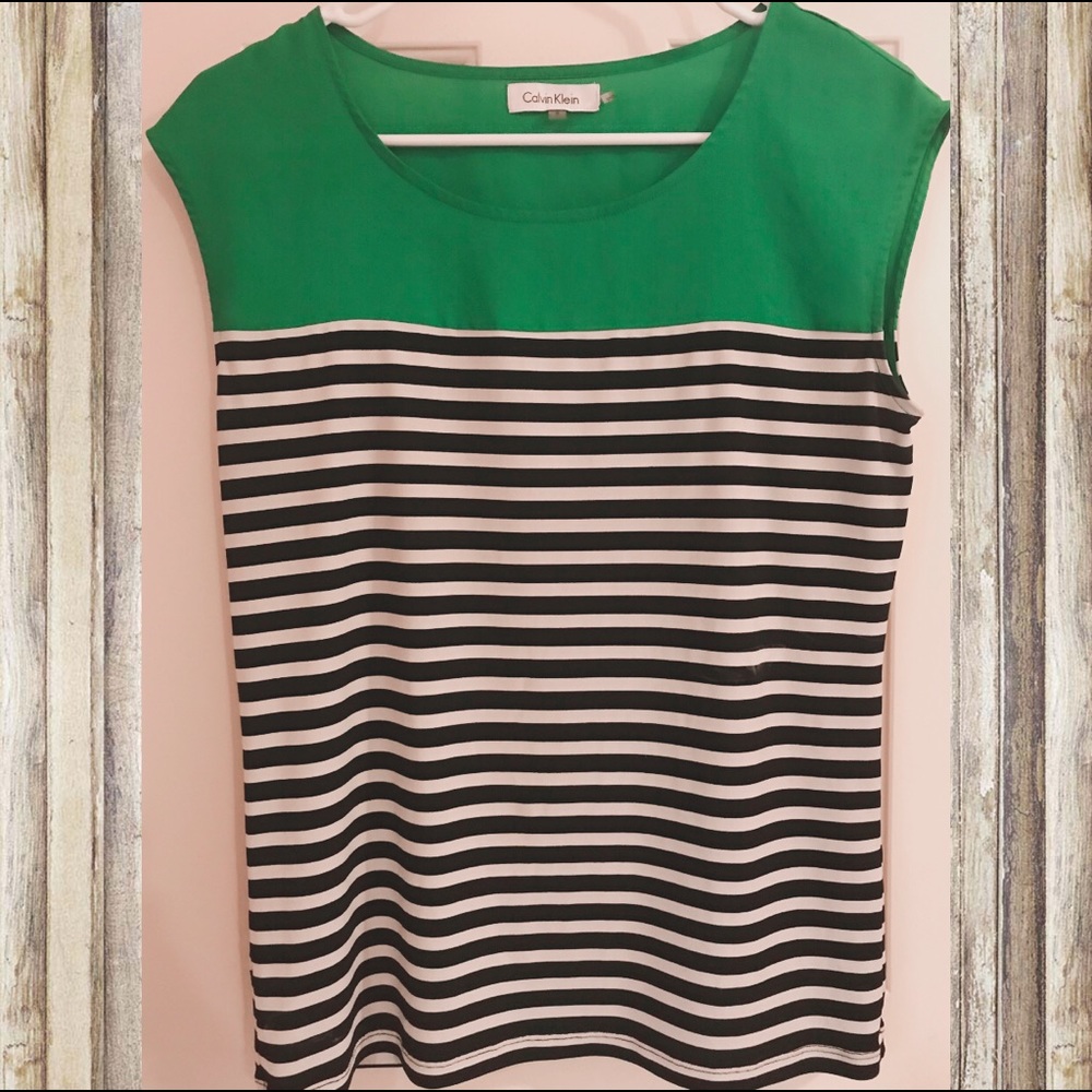 Calvin Klein Top with Stripes